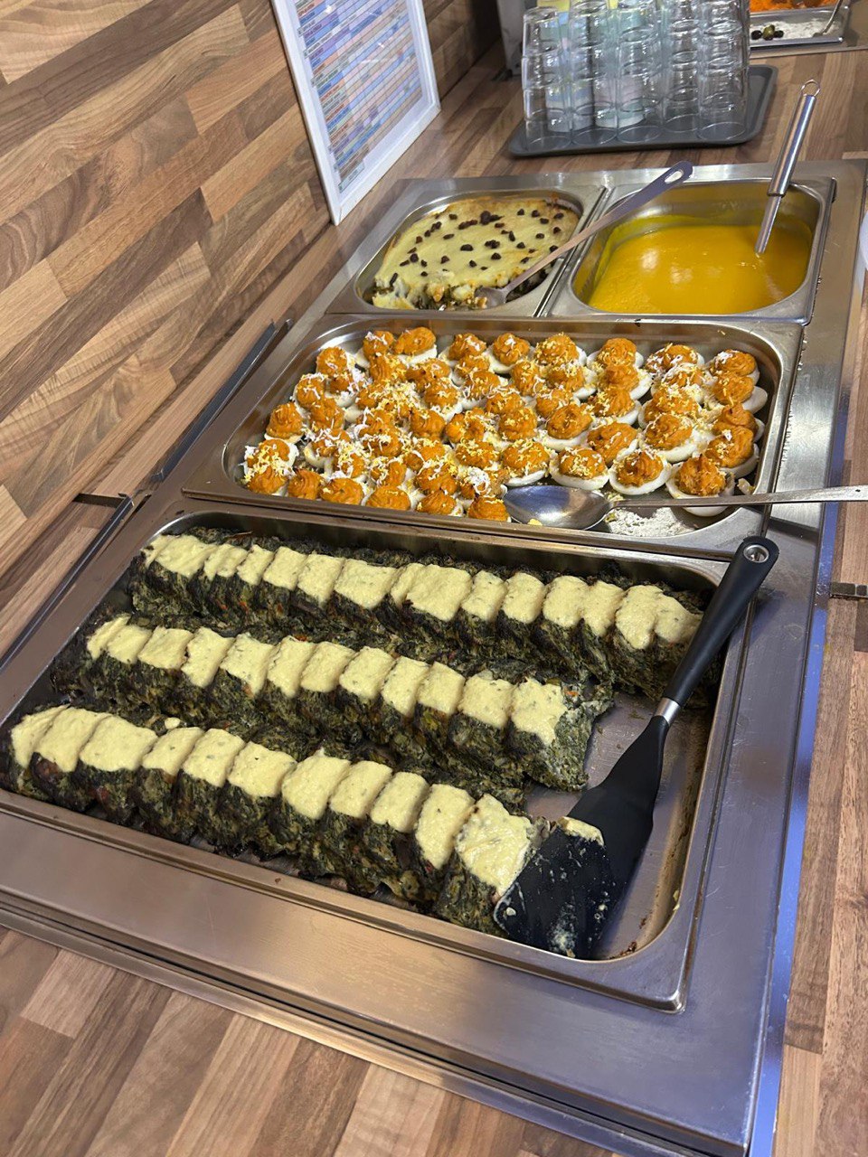 Buffet libre ovo-lácteo-vegetariano de lacasatoya